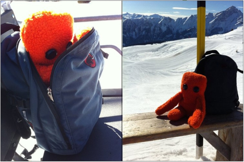 Mole macht Winterferien von "Dein Stofftier" Judith Hirzel