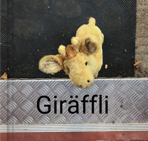 Leonies Giraeffli war wandern